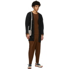 Homme Plisse Issey Miyake Black Monthly Colors October Long Cardigan