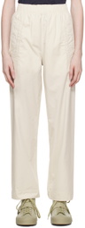 Margaret Howell White Wide-Leg Lounge Pants