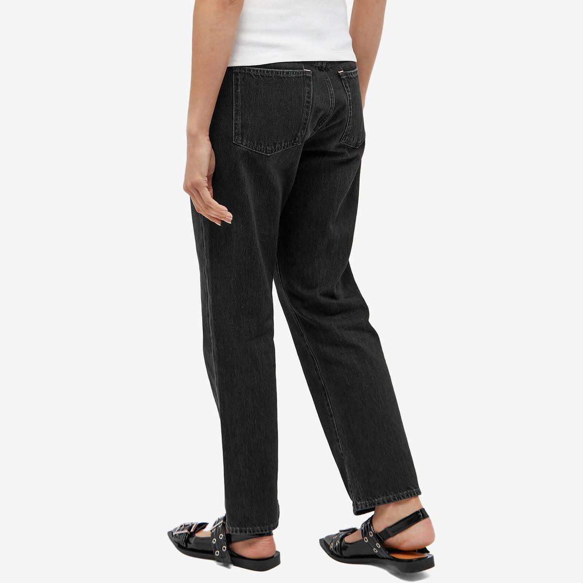 パンツ MECE VINTAGE BLACK  Acne Studios Acne Studios Women's Mece Vintage in Black Acne Studios