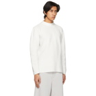 CFCL White Garter Long Sleeve T-Shirt