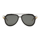 Dolce and Gabbana Black Pilot Sunglasses
