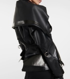 Junya Watanabe Faux leather jacket