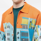 Billionaire Boys Club Men's Hotel Knitted Cardigan in Orange