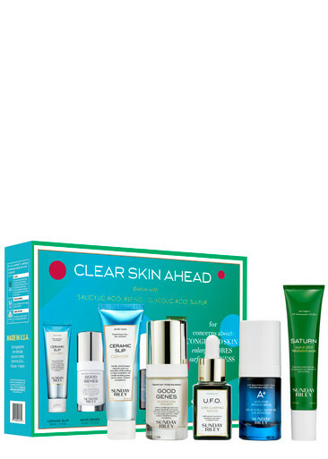 Photo: Sunday Riley Clear Skin Ahead Blemish Kit, Gift Sets, Ceramic