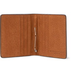 Brunello Cucinelli - Nubuck Billfold Wallet with Money Clip - Brown