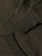Save Khaki United - Garment-Dyed Supima Cotton-Jersey Hoodie - Brown