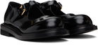 Moschino Black Mary Jane Olivia Loafers