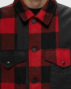 Comme Des Garçons Homme Jacket Black/Red - Mens - Overshirts