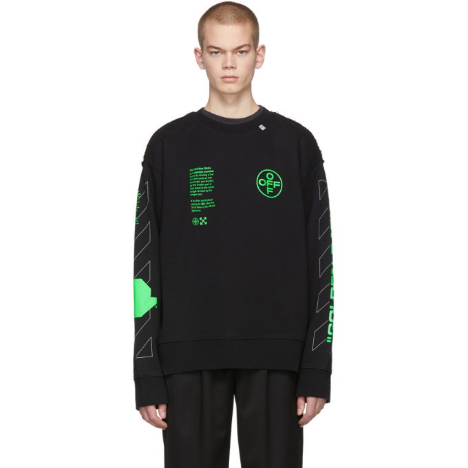 Photo: Off-White Black Golden Ratio Sweatshirt