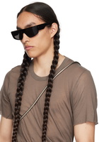 Rick Owens Black Performa Sunglasses