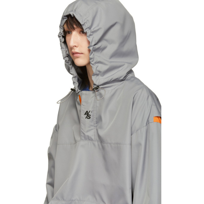 ADER error SSENSE Exclusive Grey ASCC Anorak Jacket ADER error