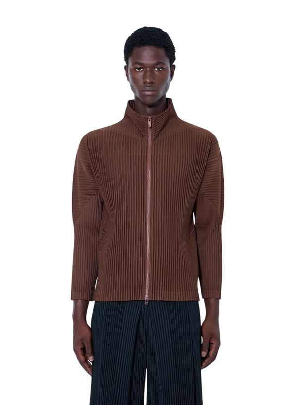Photo: Homme Plissé Issey Miyake Pleated Zip-Up Jacket