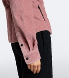 Moncler Grenoble Nangy down-paneled cotton corduroy jacket