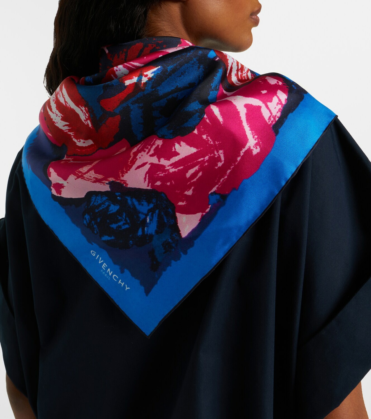 Givenchy Printed silk scarf