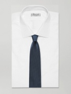 Anderson & Sheppard - 9cm Pin-Dot Silk-Jacquard Tie