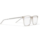 SAINT LAURENT - Square-Frame Acetate Optical Glasses - Brown