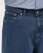 Round pocket Denim Short