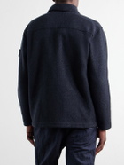 Stone Island - Micro Bouclé Overshirt - Blue