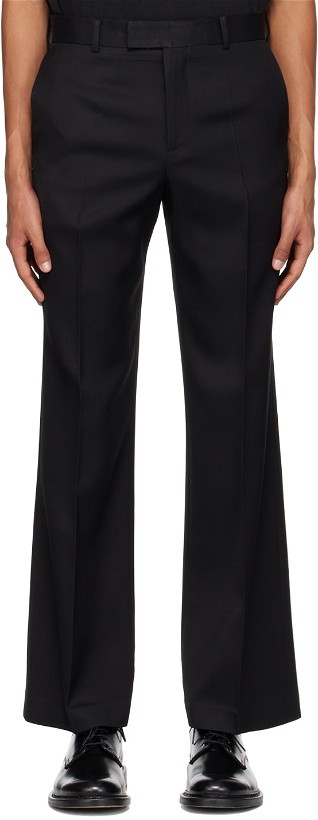 Photo: Recto Black Flared Trousers