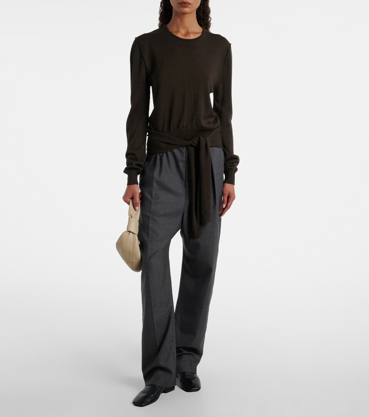Lemaire D'Orsay leather ankle boots