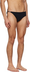 Rick Owens Black Temple Hydra Swim Briefs