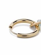 Pascale Monvoisin 9K Yellow Gold Aquamarine And Diamond Single Earring