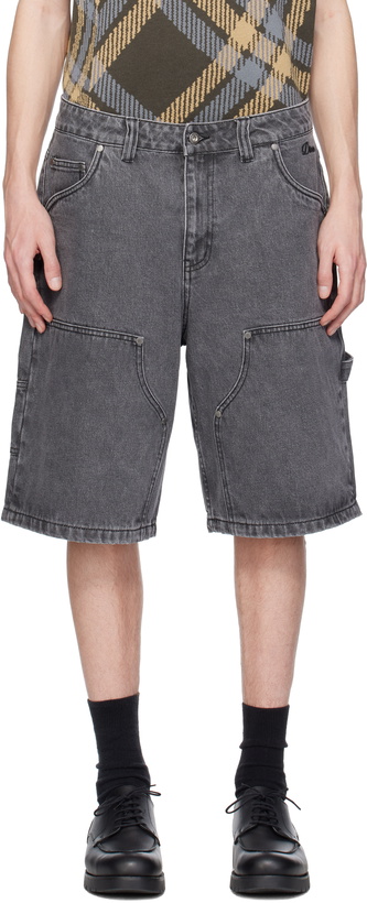 Photo: Dime Gray Carpenter Denim Shorts