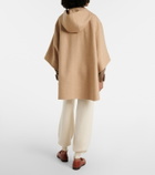 Loro Piana Belted wool and cashmere cape