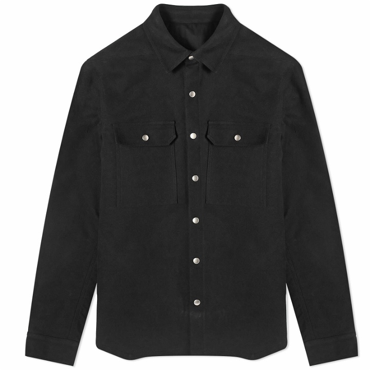 Photo: Rick Owens Men's Outershirt in Black