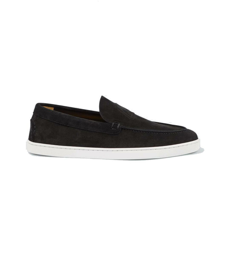 Photo: Christian Louboutin Varsiboat suede loafers