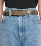 Golden Goose - Trinidad studded nubuck belt