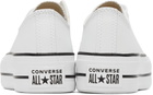 Converse White Chuck Taylor All Star Lift OX Sneakers