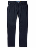 Polo Ralph Lauren - Sullivan Slim-Fit Straight-Leg Cotton-Blend Twill Trousers - Blue