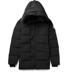 CANADA GOOSE - Carson Slim-Fit Quilted Arctic Tech Down Hooded Parka - Black