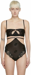 DIDU Black Polyester Briefs