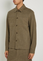 Les Deux Marseille Woven Jacket Khaki