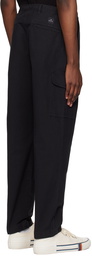 PS by Paul Smith Black Cotton Cargo Pants