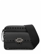 VALENTINO GARAVANI - Rockstud Grained Leather Crossbody Bag