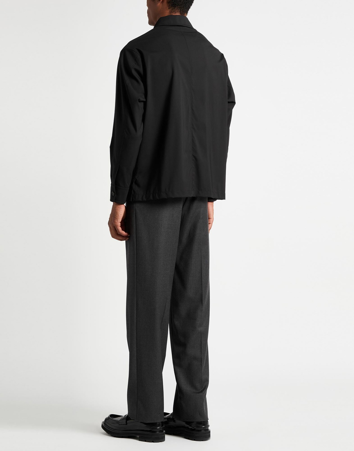 Fedeli Mens Shirt in Black