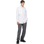 GR10K White Klopman Antistatic Dress Shirt