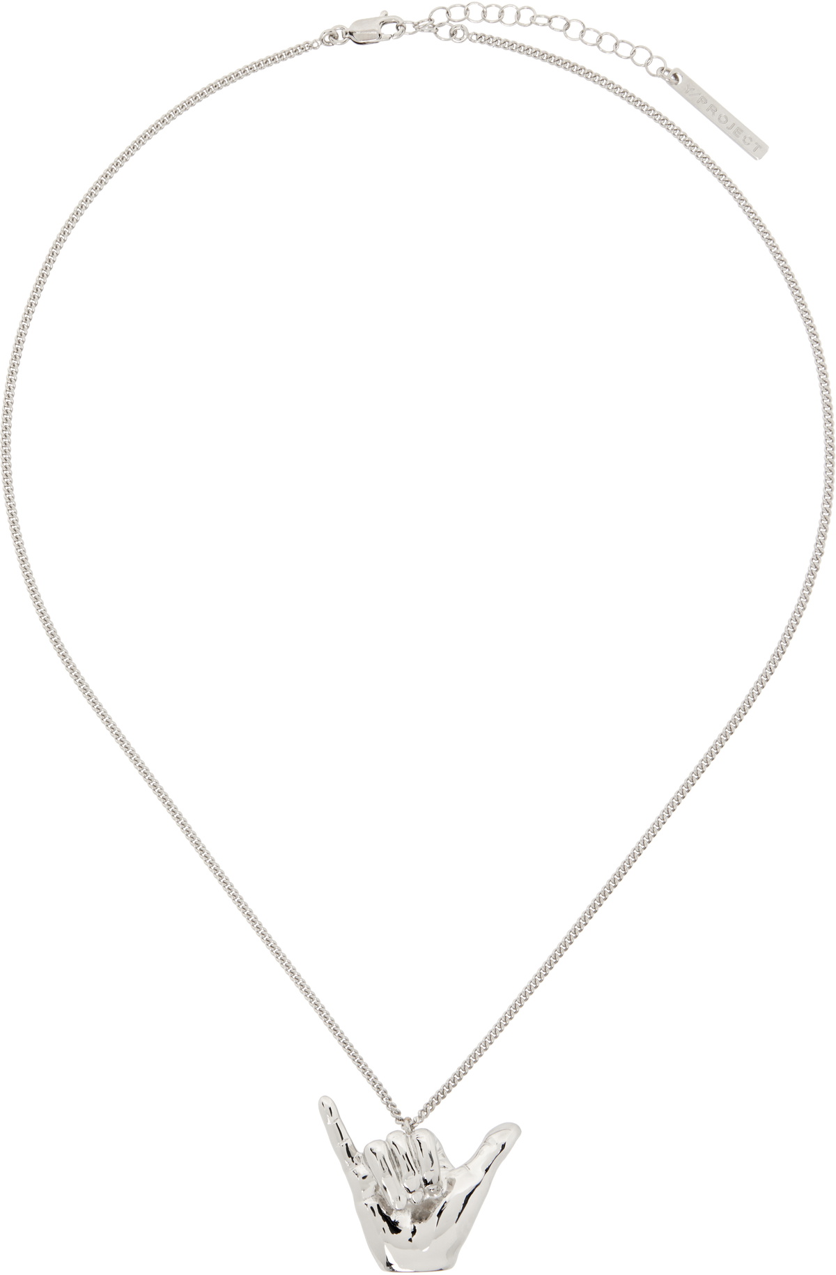 Y/Project Transparent Pvc Y Necklace Y/Project
