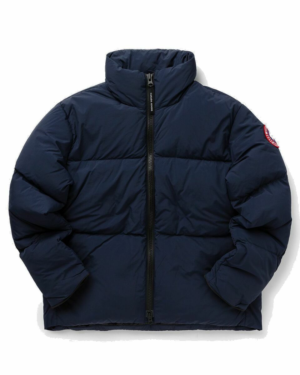 Photo: Canada Goose Lawrence Puffer Jacket Blue - Mens - Down & Puffer Jackets