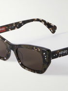 KENZO - Square-Frame Tortoiseshell Acetate Sunglasses