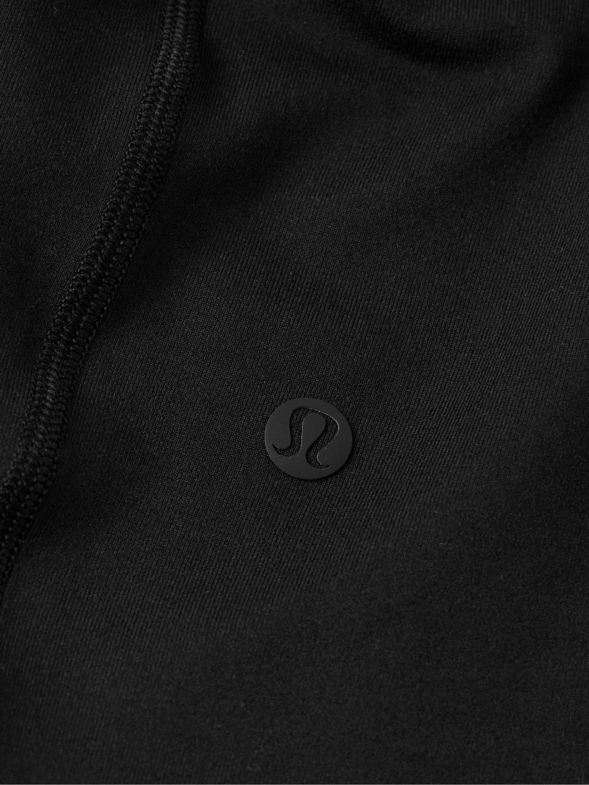 Lululemon - Slim-Fit Stretch Recycled-Jersey Half-Zip Top - Black