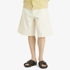 Jil Sander+ Men's Relaxed Fit Chinos in Eggshell