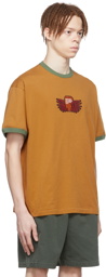 Brain Dead Brown Cotton T-Shirt