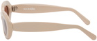 Sun Buddies Beige Courtney Sunglasses