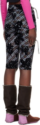 Chopova Lowena Black Jackie Mesh Shorts