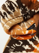 AMIRI - Tie-Dyed Fleece Hoodie - Orange