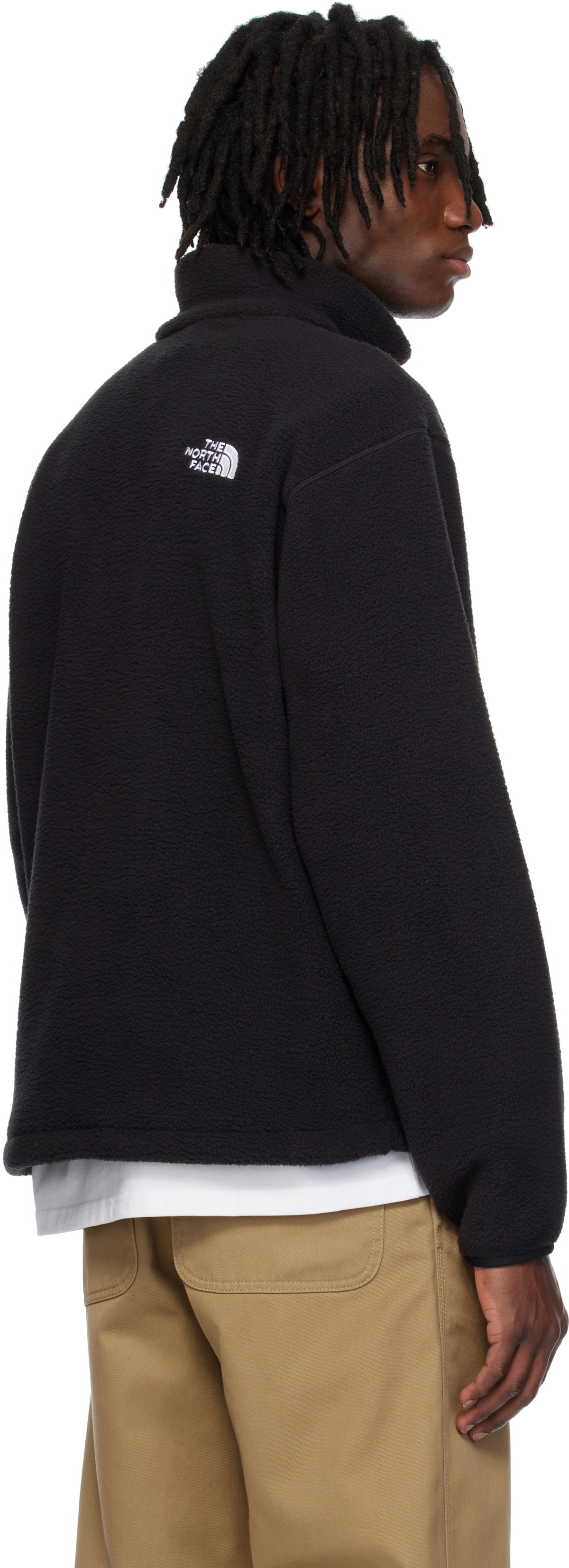 The North Face Black Fleeski 1/4 Zip Sweater